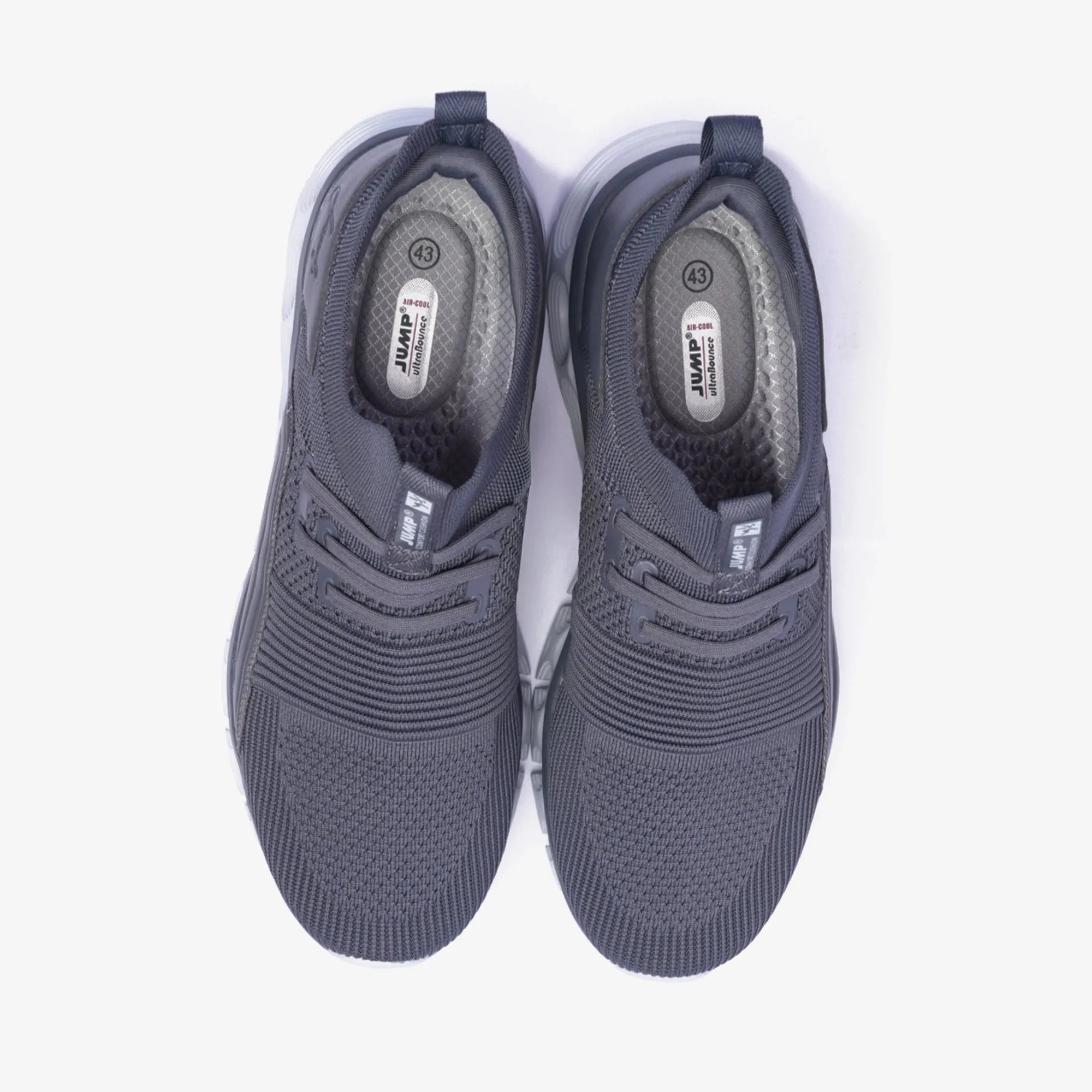 JUMP Running Shoes with Boost Technology Dark- Grey
