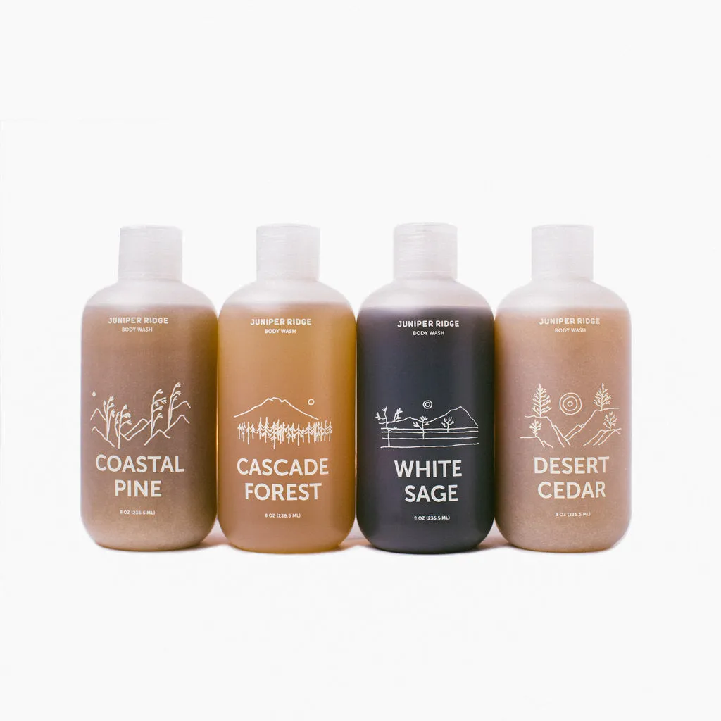Juniper Ridge Body Wash- Coastal Pine 8oz