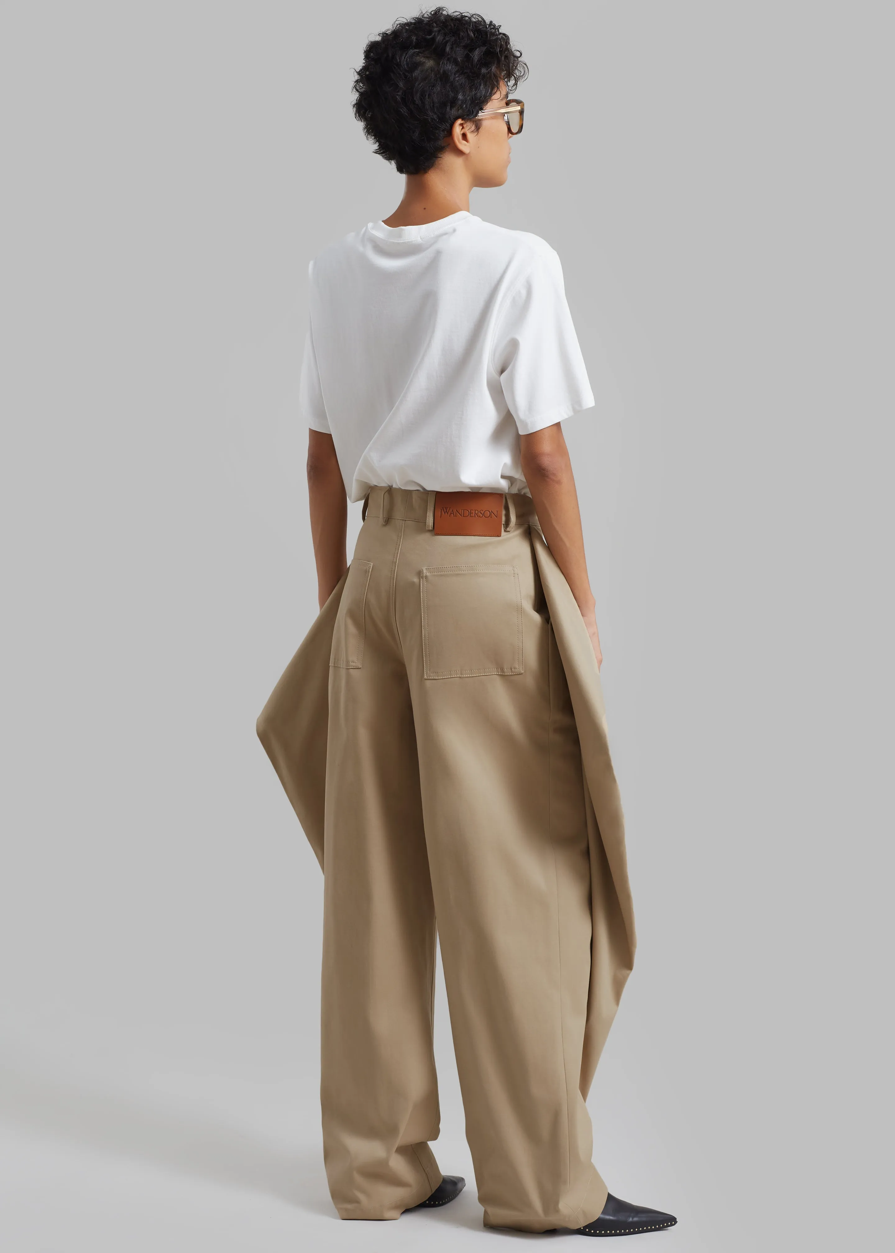 JW Anderson Kite Trousers - Flax