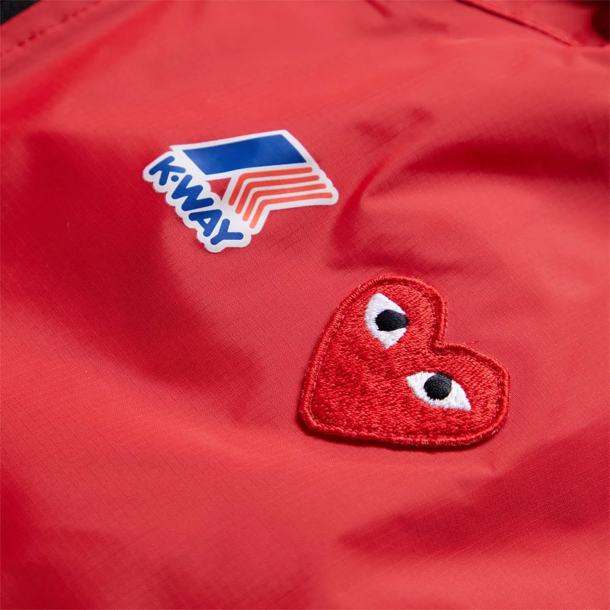K-WAY HOODIE FULL ZIP Red | Bodega