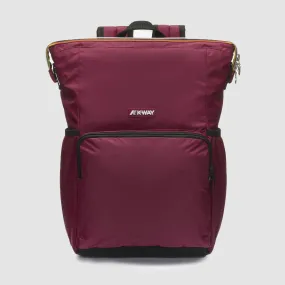 K-Way Maizy Violet Dk Purple Waterproof Backpack