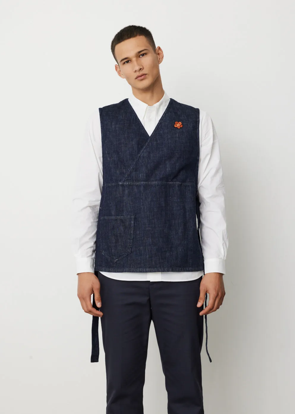 Kenzo Paris -  Denim Apron Top - Vest