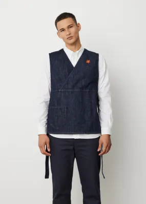 Kenzo Paris -  Denim Apron Top - Vest