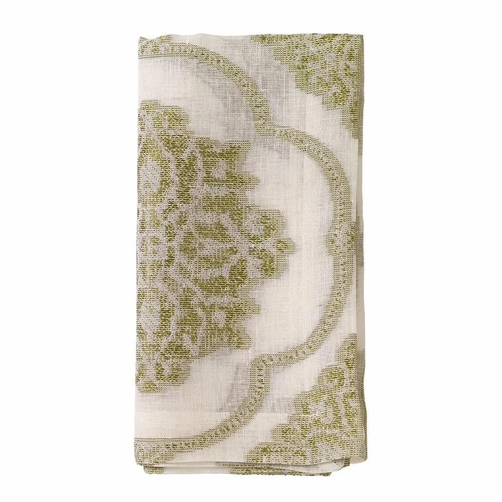 Kevin's Jacquard Pattern Linen Napkins
