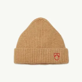 Kids Main Story Knit Beanie - Camel