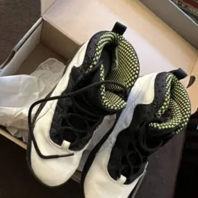 Kids Sz 2Y Nike Air Jordan 10 Retro Patent Leather White...