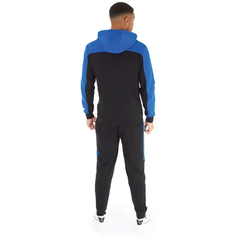 Kings Will Dream Mens Burton Tracksuit Black/White/Cobolt