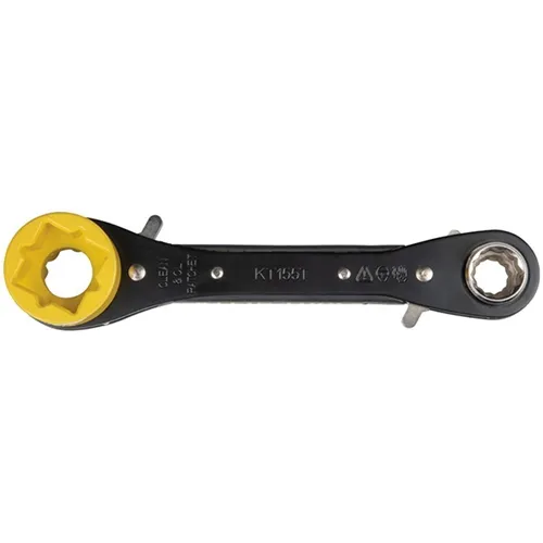 Klein 5-in-1 Lineman's Wrench KT155T & FREE LED Headlamp