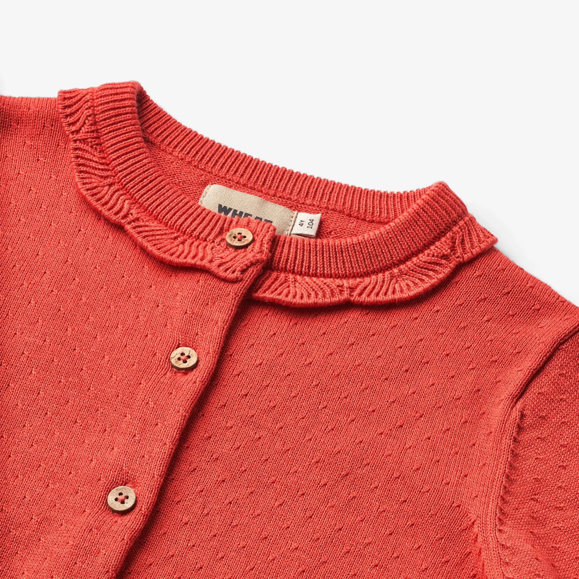 Knit Cardigan Amy - candy red