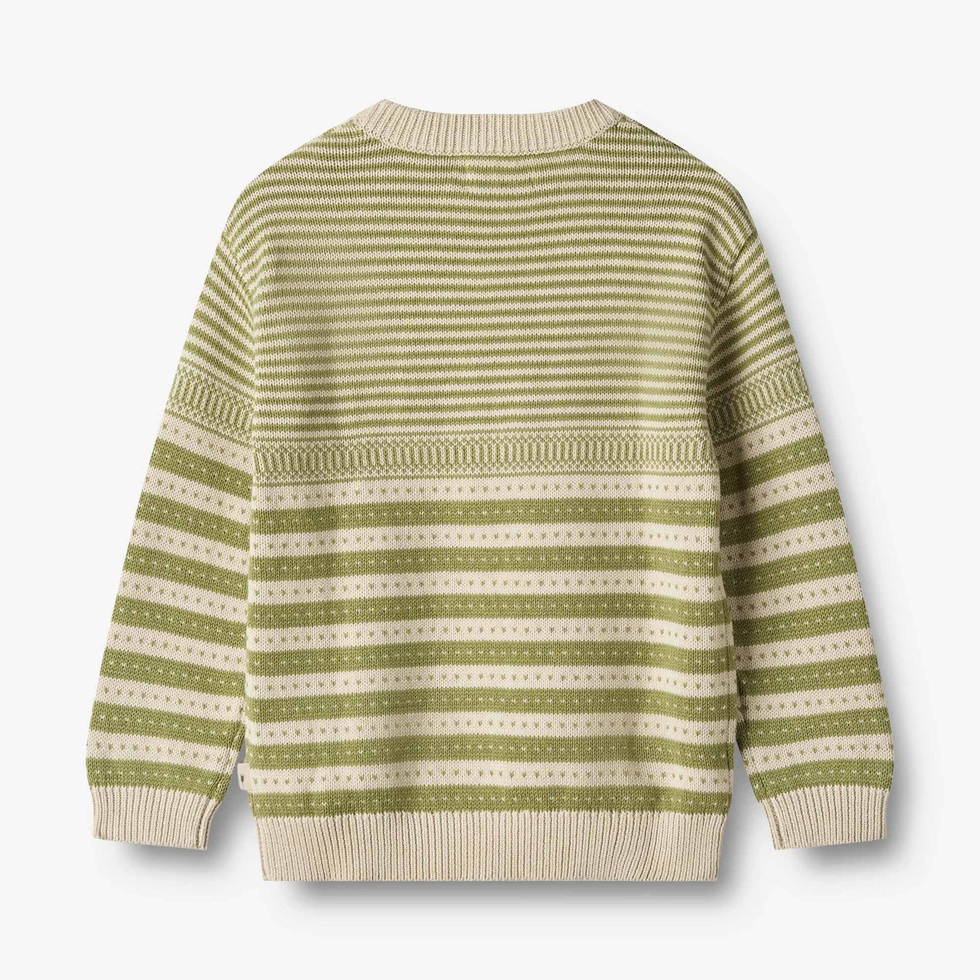Knit Pullover Janus - sage