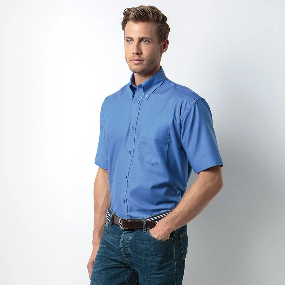 Kustom Kit Workwear Oxford Short Sleeve Shirt