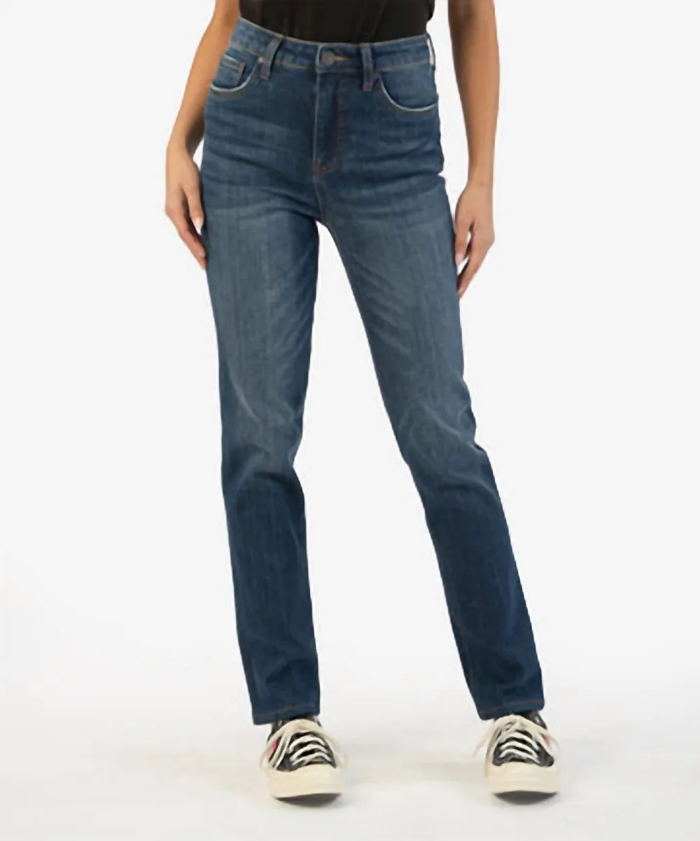 KUT FROM THE KLOTH - Christine High Rise Straight Leg Jeans