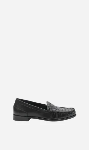  La Tribe      Woven Loafer - Black 