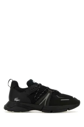 Lacoste Black Fabric L003 Sneakers