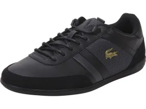 Lacoste Men's Giron Sneakers Low Top Mesh Black/Dark Grey Sz: 12 7-41CMA0050287