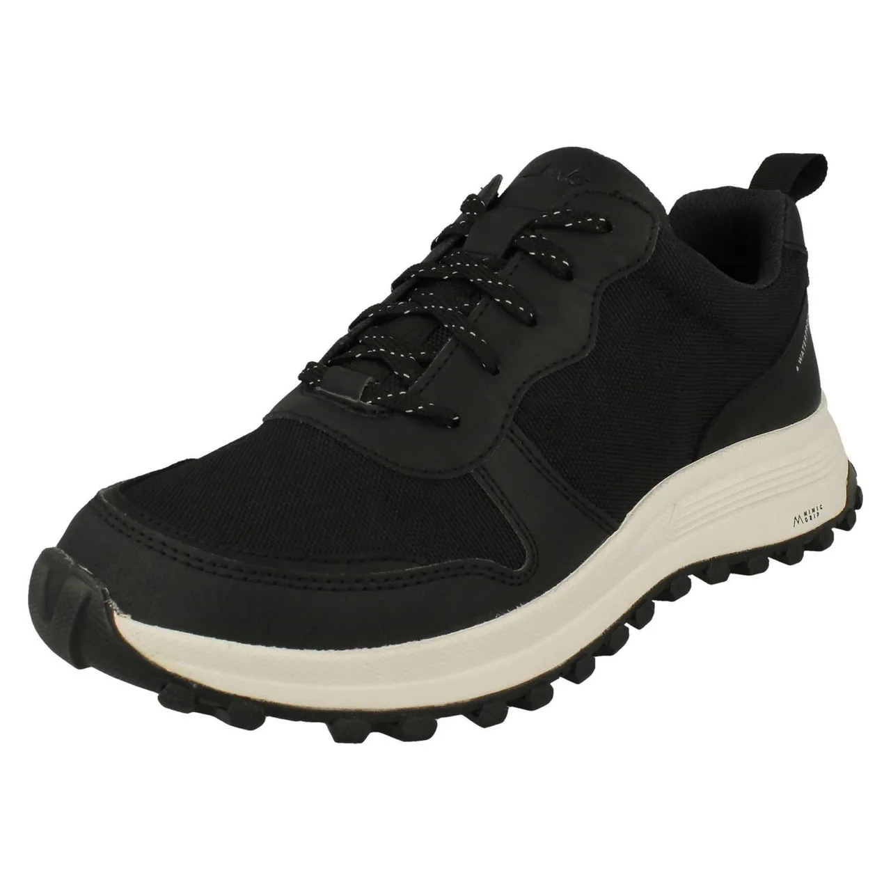 Ladies Clarks Lace Up Waterproof Trainers - ATL Trek Free WP