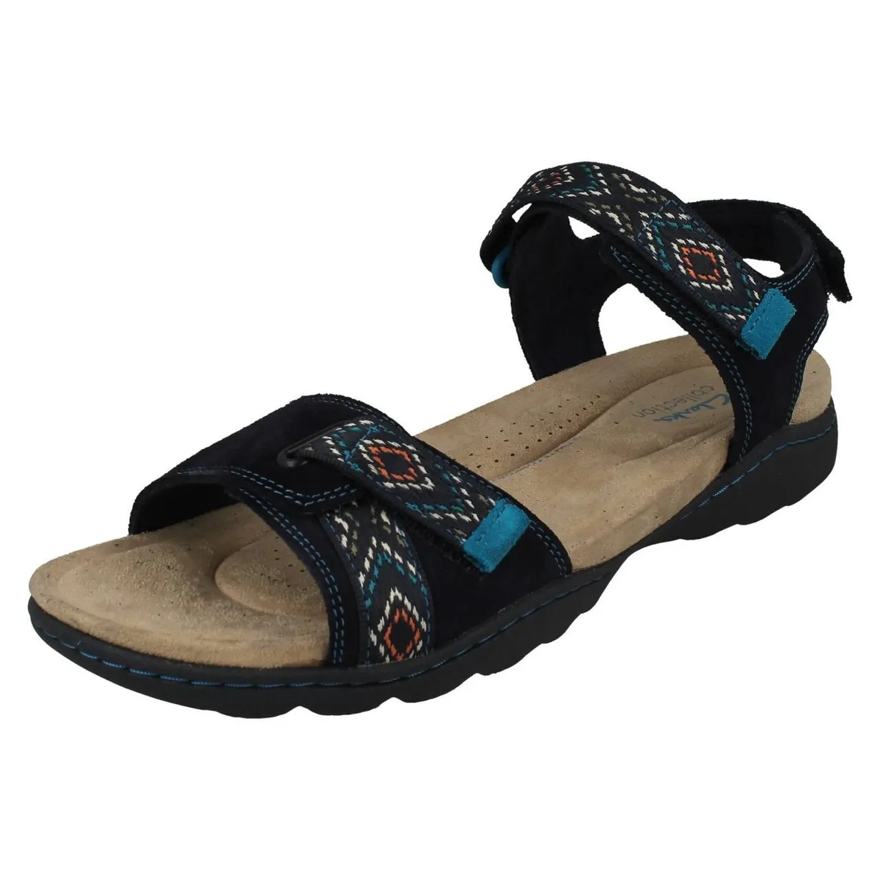 Ladies Clarks Sandals With Adjustable Straps - Amanda Sprint