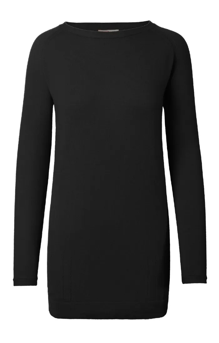 Ladies House of Bruar Cashmere Crew Neck Tunic