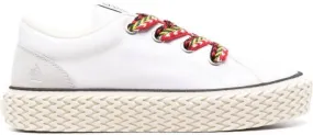 Lanvin logo low-top sneakers White