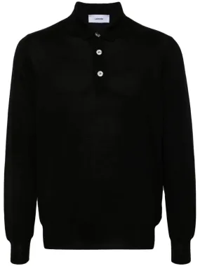 Lardini    Lardini Virgin Wool Polo Shirt