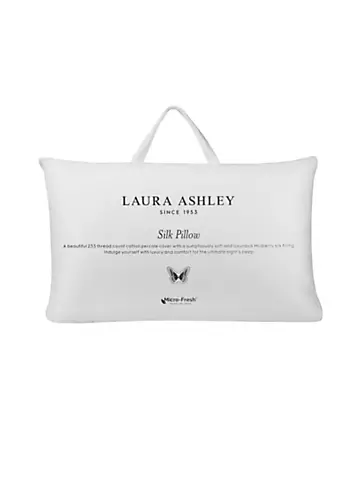 Laura Ashley Silk Pillow | Kaleidoscope