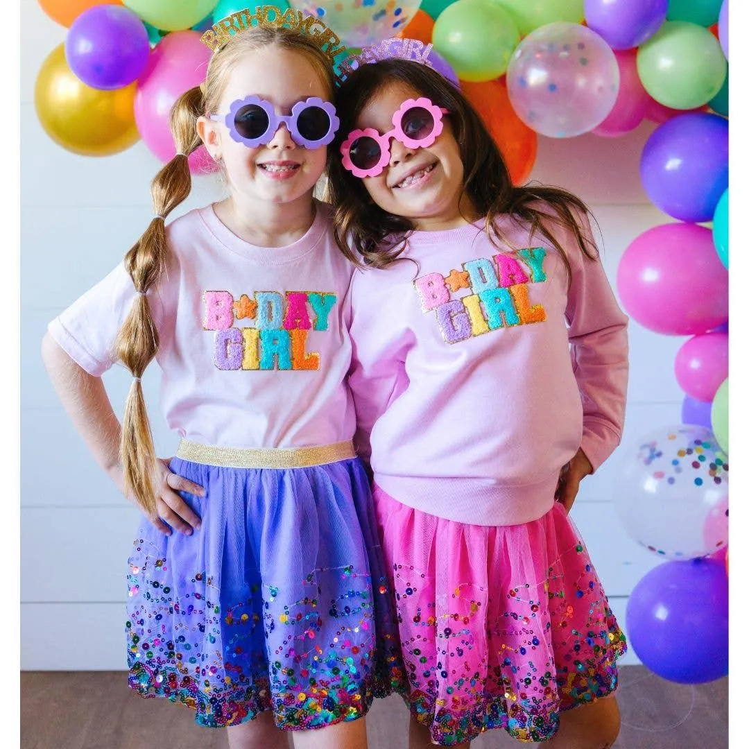 Lavender Confetti Tutu Skirt