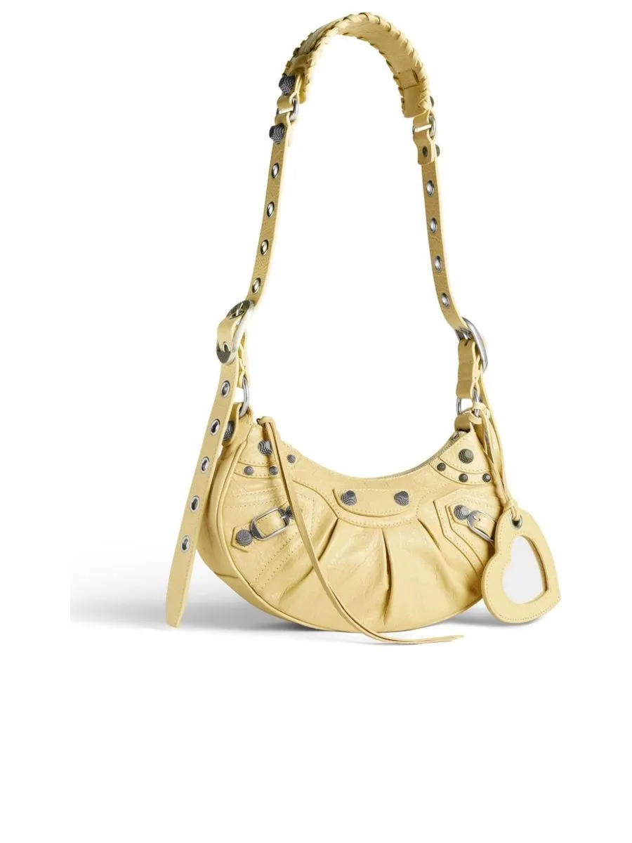 Le Cagole XS Shoulder Bag in Yellow