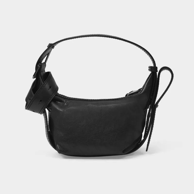 Le Cecilia Xs Hobo Bag - Zadig & Voltaire -  Black - Leather