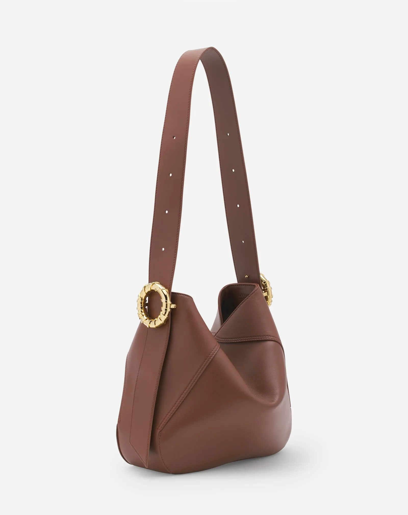 LEATHER MLODIE HOBO BAG