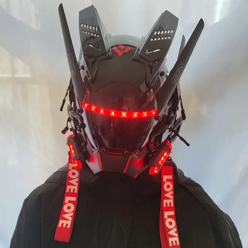 Led Cyberpunk Helmet