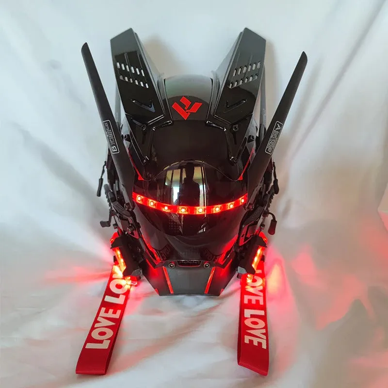 Led Cyberpunk Helmet