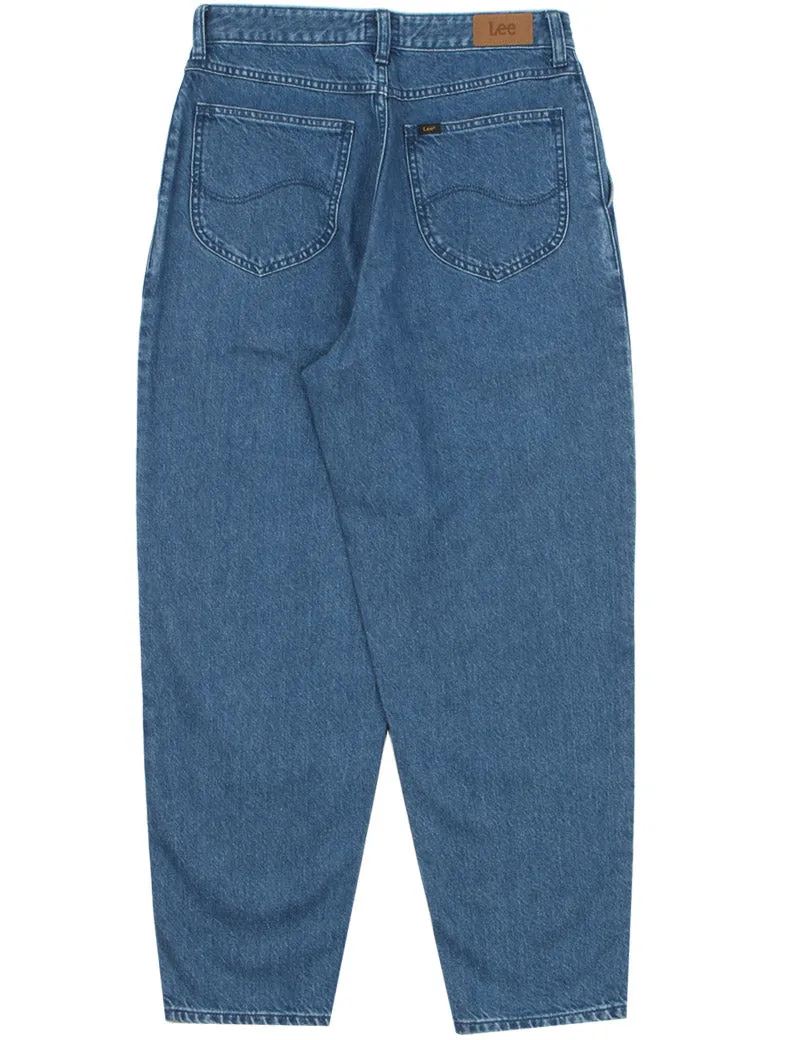 Lee Pleated Stella Taper Jeans Washed Nova