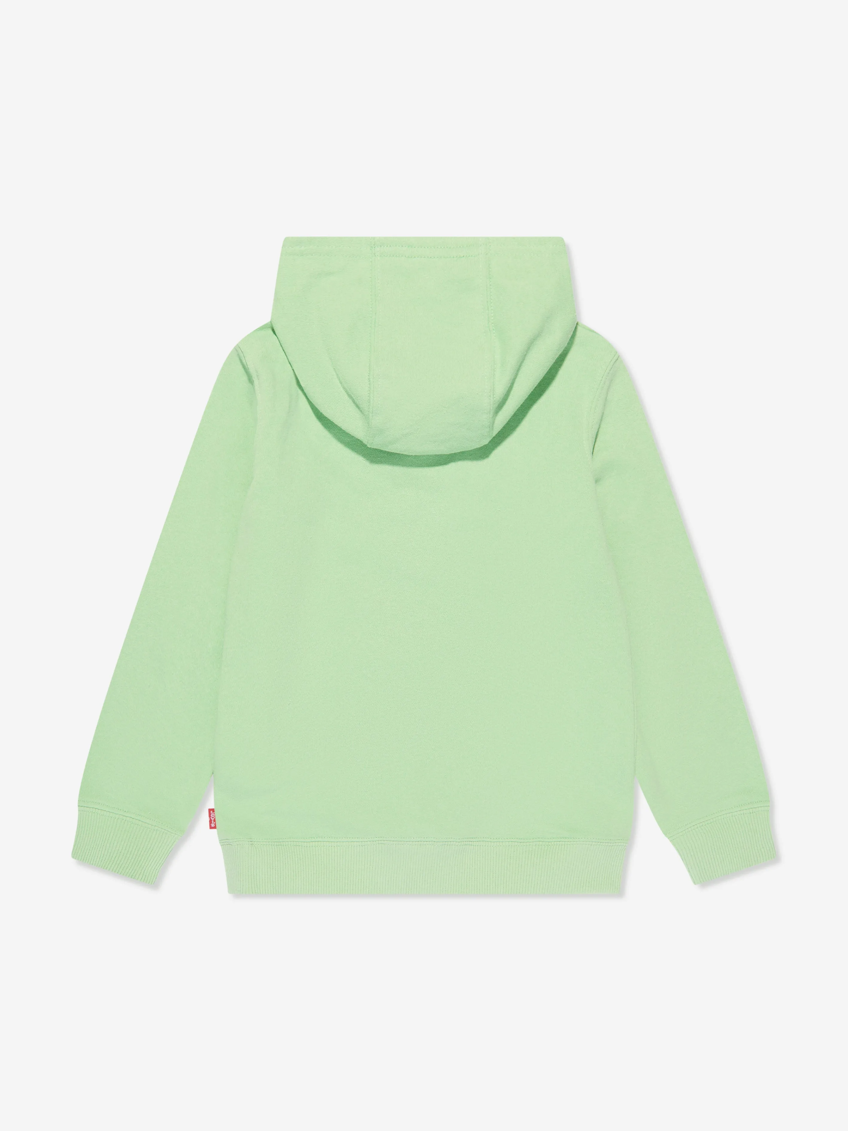 Levi's Wear Boys Logo Pullover Hoodie in Green
