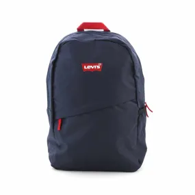 Levi's Unisex Navy Blue Backpack With Logo