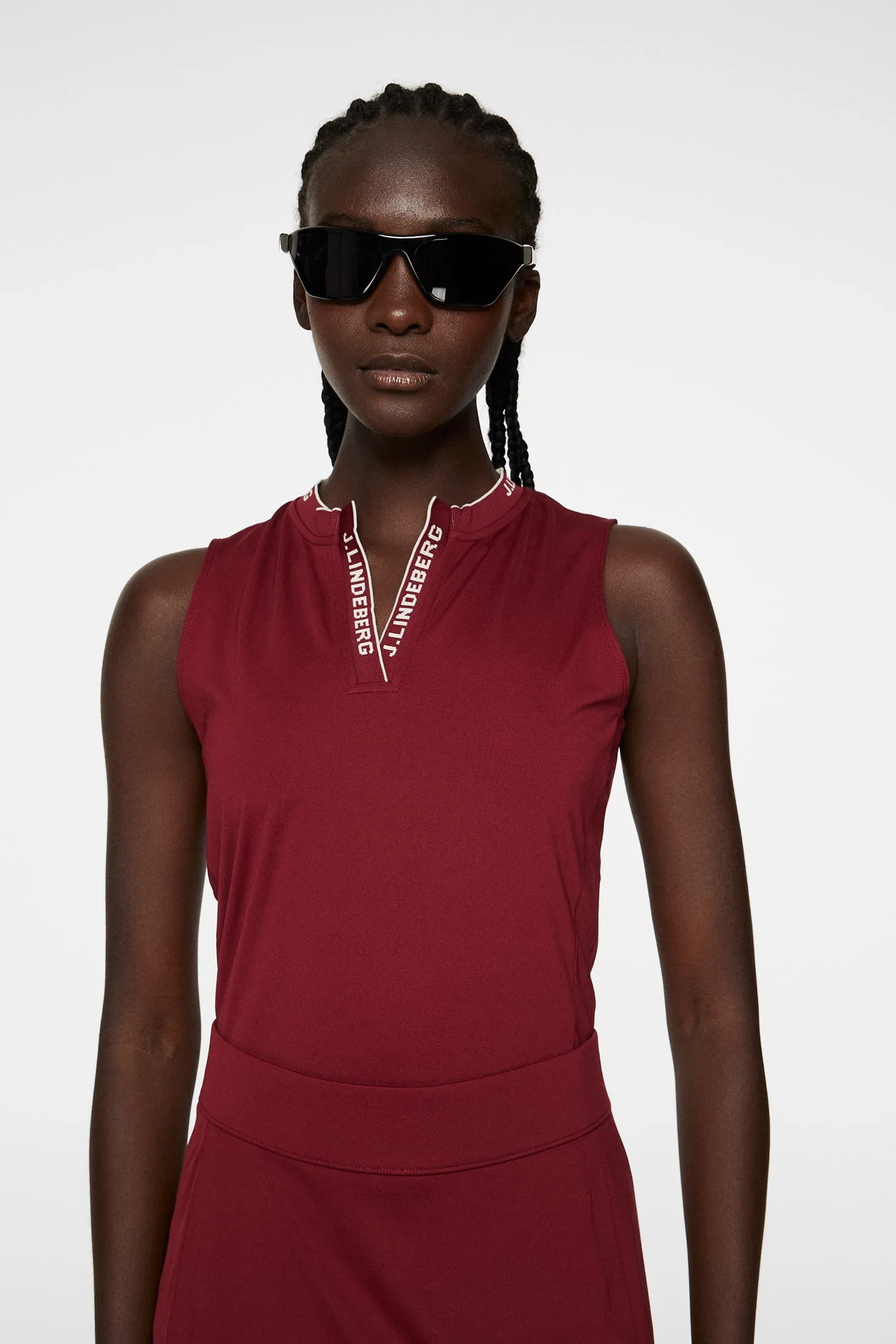 Leya Sleeveless Top / Cabernet