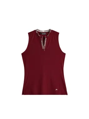 Leya Sleeveless Top / Cabernet