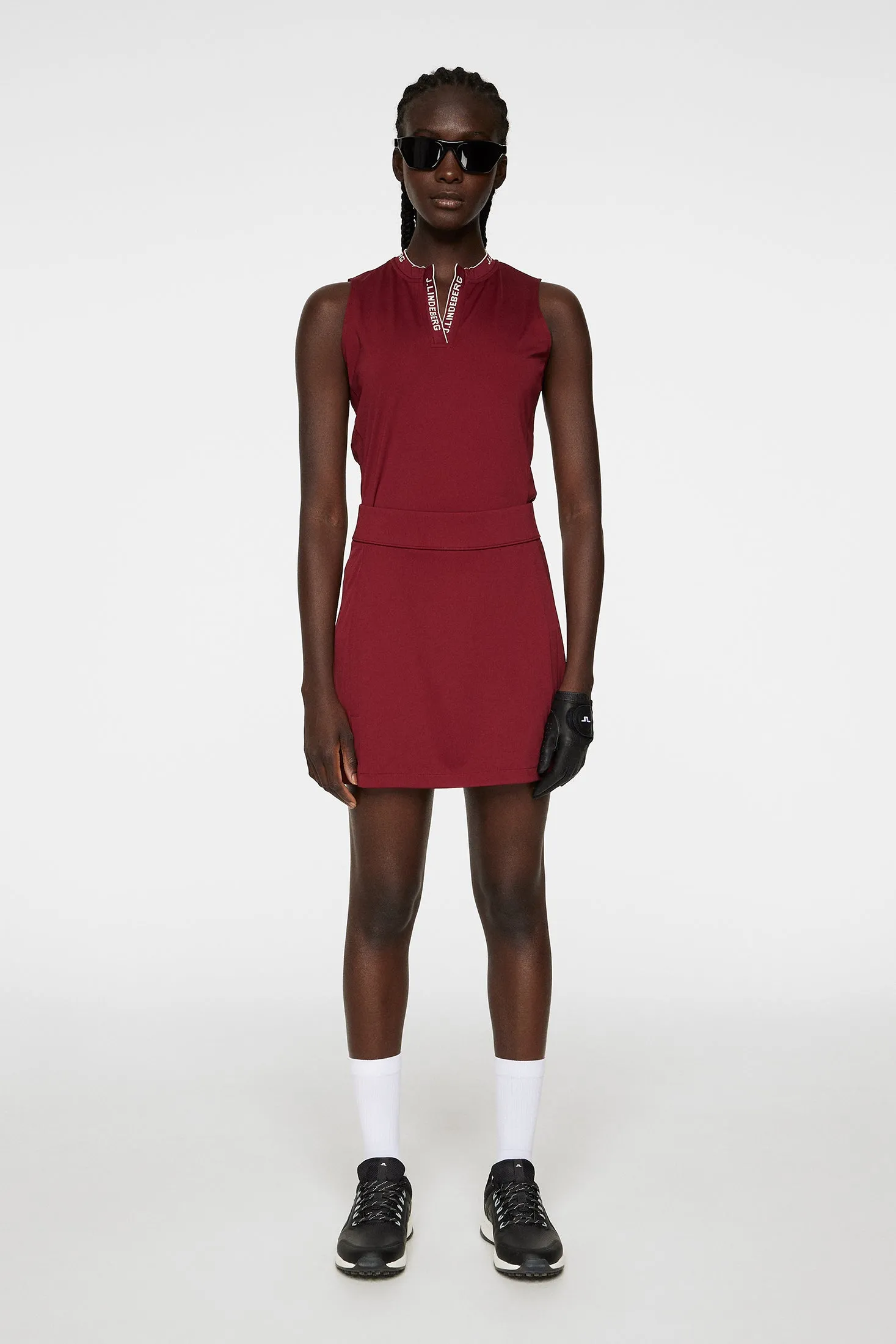 Leya Sleeveless Top / Cabernet