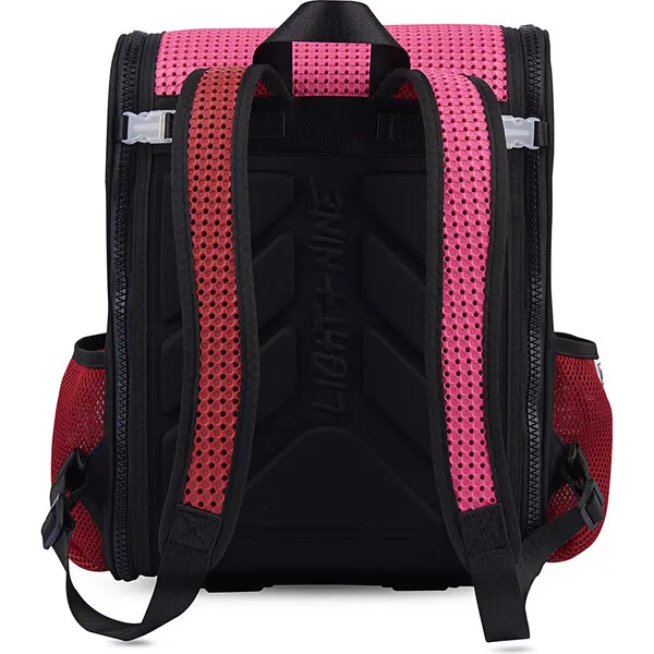 Light + Nine Student Backpack, Scarlet Red