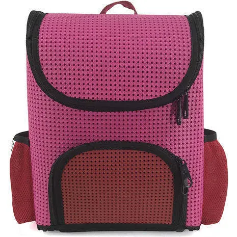 Light + Nine Student Backpack, Scarlet Red