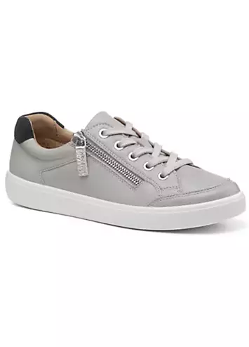 Light Grey Chase II Wide Women’s Trainers by Hotter | Look Again