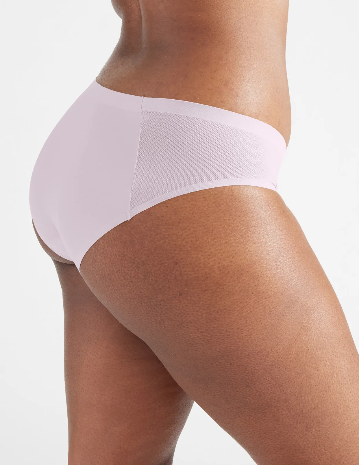 Light Leakproof No-Show Mesh Bikini