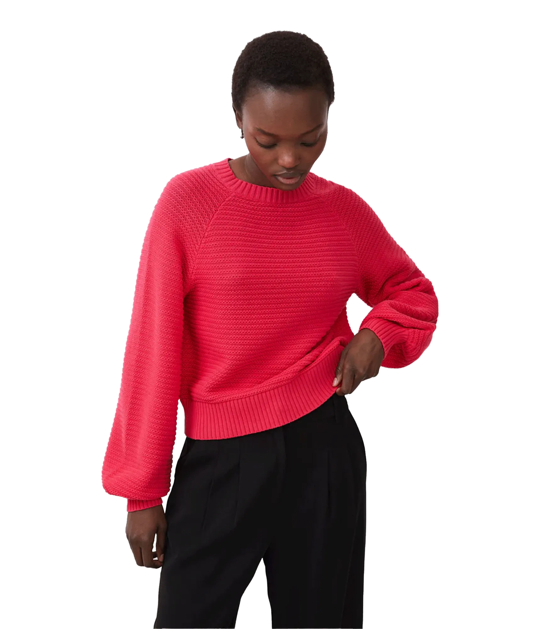 Lily Mozart Jumper - Raspberry Sorbet