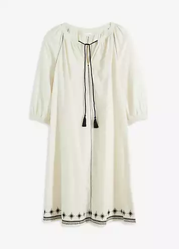 Linen Tunic Dress by bonprix | Look Again