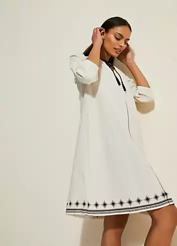 Linen Tunic Dress by bonprix | Look Again