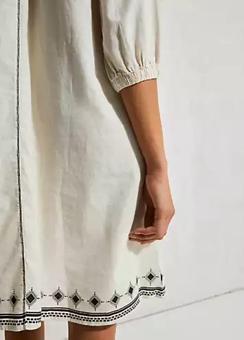 Linen Tunic Dress by bonprix | Look Again