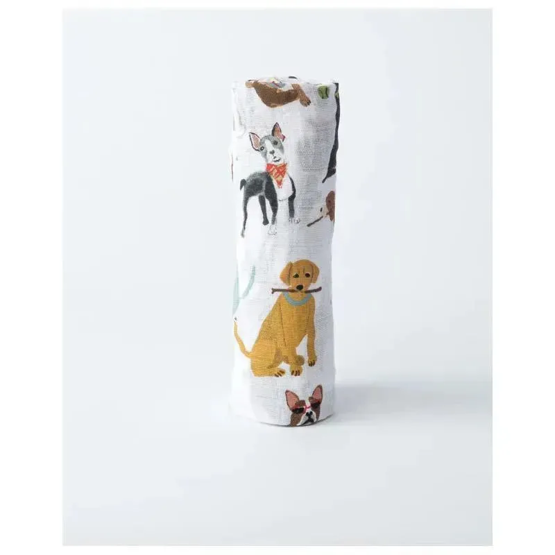 Little Unicorn Cotton Muslin Crib Sheet Woof