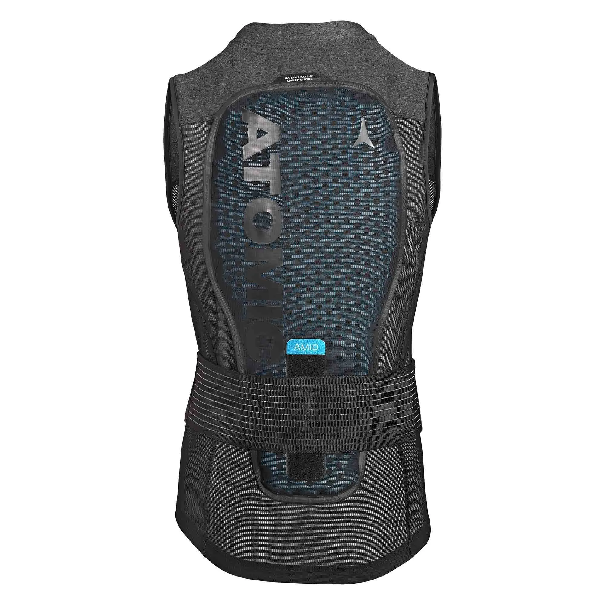 Live Shield AMID Vest M Back Protector - All Black