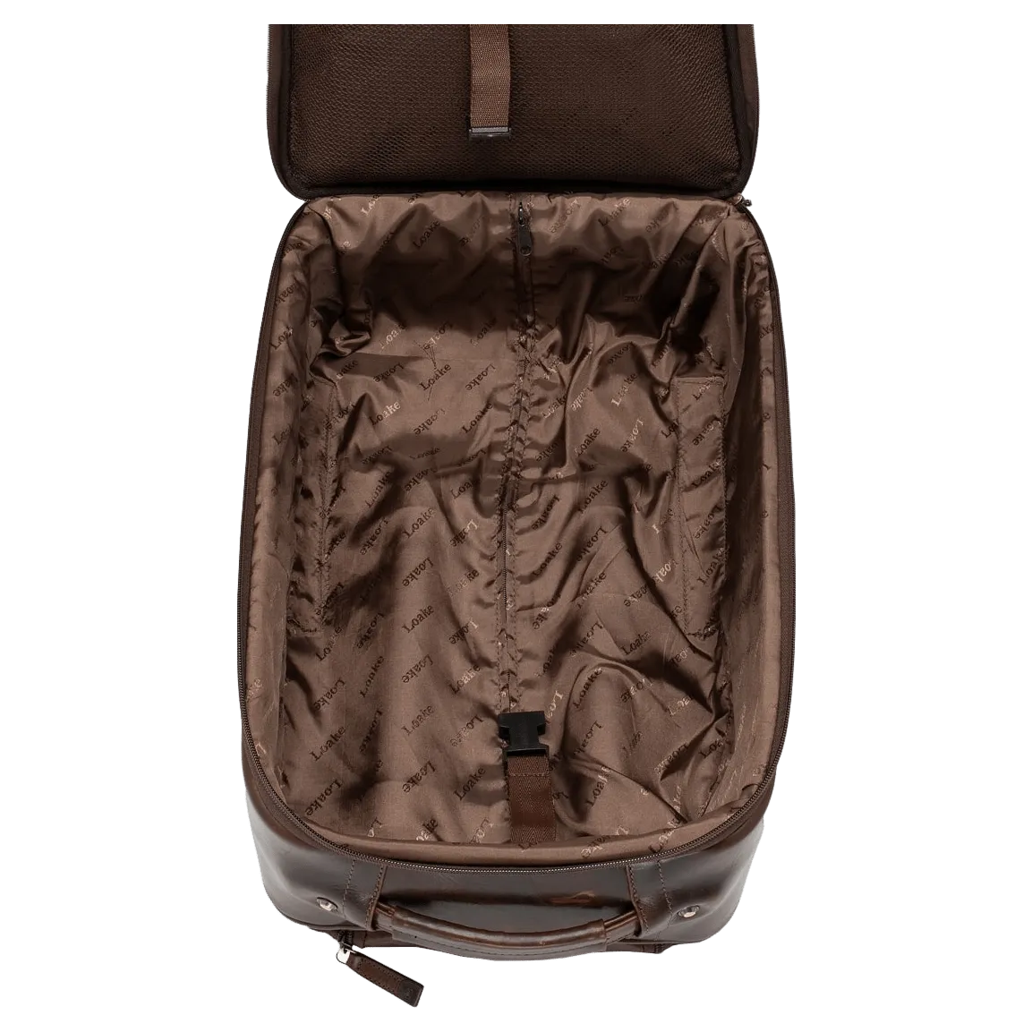 Loake Paris Wheeled Leather Suitcase