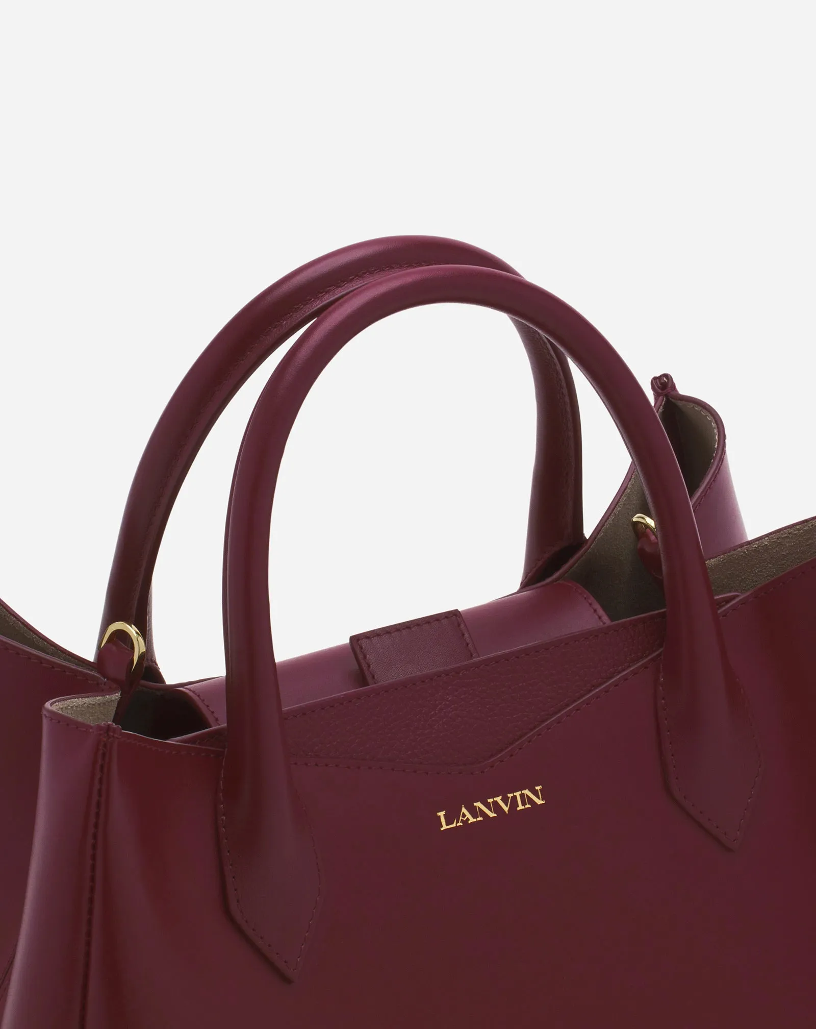 L'OCTAVE BY LANVIN LEATHER DAY BAG