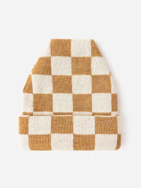     LOEFFLER RANDALL  Bartlet Checker Knit Beanie    